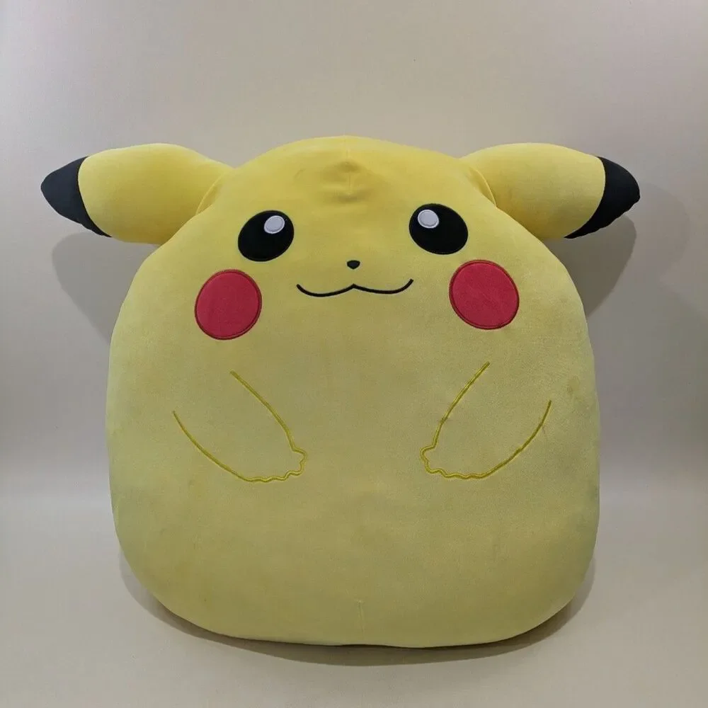 Pokemon Pikachu Large Plush Pillow Official Pokemon Soft Plush 20+ in